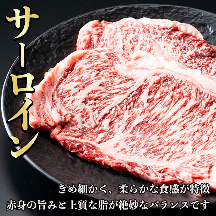 i051 ＜E-301＞肉質最高ランク等級5等級　鹿児島黒牛サーロインステーキ(2枚)・すきやき(4〜5人前)セット(計1kg)【JA鹿児島いずみ】