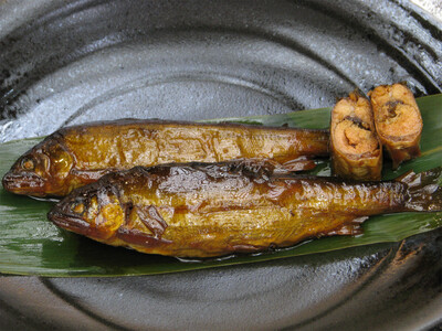 古河名物　鮒甘露煮・子持ち鮎甘露煮の詰合せ～味一筋真心こめて～　ギフト/お中元/ご飯のお供/おかず◆_BC04