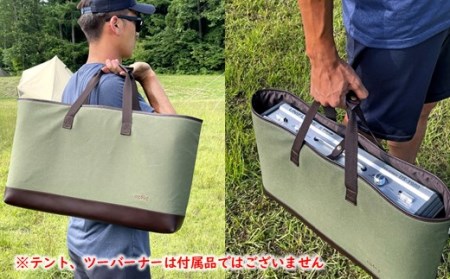 oxtos トートバッグ 帆布ツーバーナートート カーキ 【 トートバッグ 】