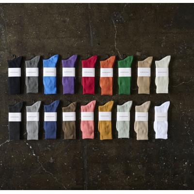 ふるさと納税 広陵町 リブソックス 3足 + ハンカチ 2枚 セット (27cm〜29cm) |  | 01