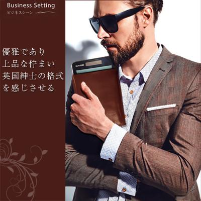 ふるさと納税 長崎市 電卓ケース 牛本革 カシオプレミアム電卓専用ケース CASIO S100 ブラウン フルカバー |  | 02