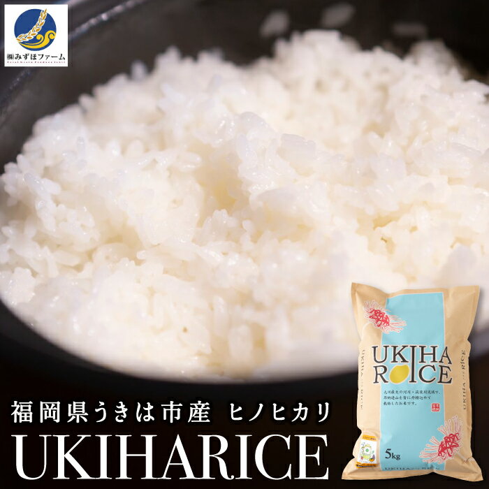 【ふるさと納税】〈選べる定期便〉みずほファーム UKIHA RICE 白米 （5kg・10kg）・【6ヶ月定期便】・【12ヶ月定期便】【2025年11月より順次発送予定】こめ 白米 コメ ごはん ご飯 送料無料 福岡県 うきは市