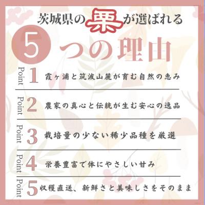 ふるさと納税 かすみがうら市 かすみがうら市産　焼き栗　200g×4袋　(冷蔵) |  | 02