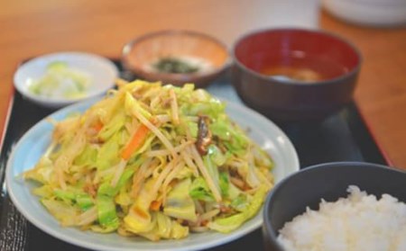 武ちゃん食堂お食事券　3枚セット【引換券 お食事券 福島県】