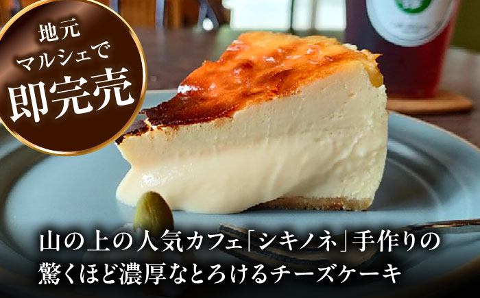 シキノネのチーズケーキ プレーン 5号(15cm) 《豊前市》【sikinone】 [VEU001]]ケーキ ちーずけーき 5号 ケーキ チーズケーキ 人気 cake お菓子 スイーツ 記念日