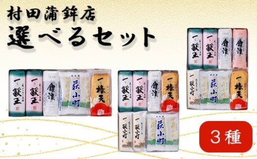 
            【選べる！セット】【蒲鉾、竹輪、天ぷら】村田ギフトC　化粧箱入り　｜HGH00081
          