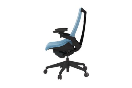 オフィスチェア イトーキ アクトチェア 【ブラック×ダックブルー】 【EI011W1】  オフィス ゲーミング 日本製
