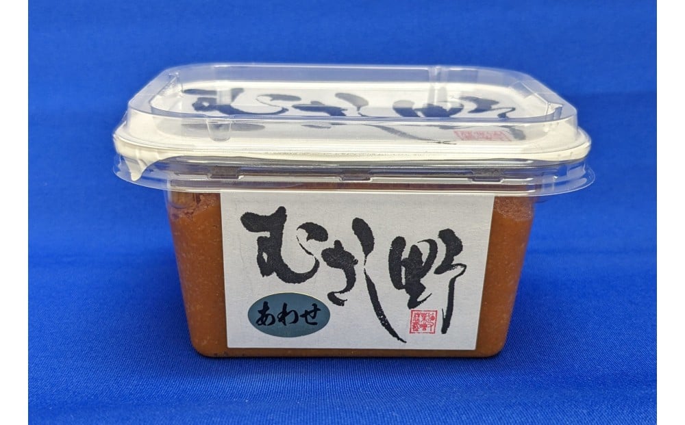 
                  むさし野　合わせみそ300ｇ×4個（計1.2kg）
                