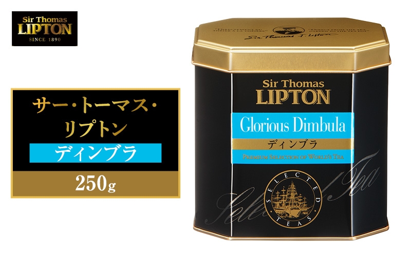 
                  サー・トーマス・リプトン ディンブラ 250g 飲料 紅茶 ティー 茶葉 ディンブラ ブリスク リラックス リフレッシュ
                
