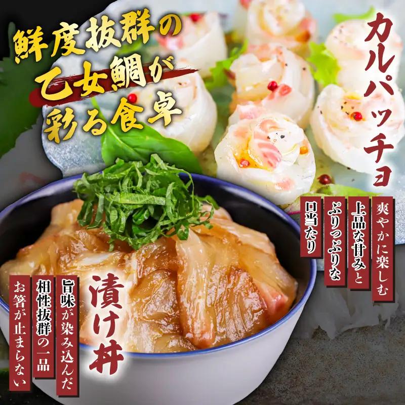 乙女 鯛 1尾 ロイン 原魚 約 900g ～ 約 1kg 高知県 須崎市 ks047