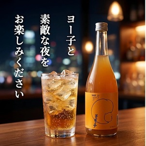 SA2811　酒田の酒屋厳選　楯の川 BARヨー子 モモ子　720ml×1本