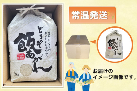 【令和7年産】さがびより 無洗米 5kg【6ヶ月定期便】農園(H061B37)