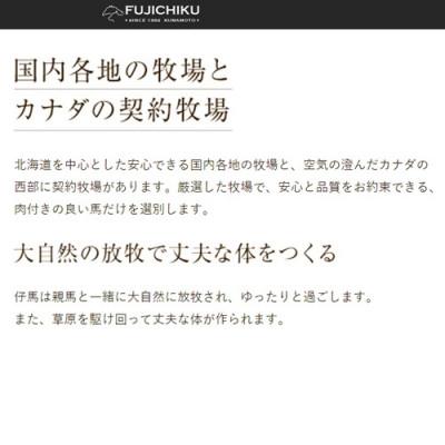 ふるさと納税 小国町 【熊本と畜】ふじ馬刺し おつまみユッケ6個セット 300g |  | 02