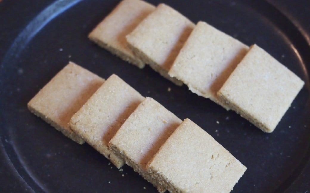 米屋が作ったお菓子 米ぬかクッキー