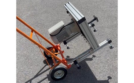 消防 消防ホース 自動巻取機‟MAKIMAS”_キャリア付き