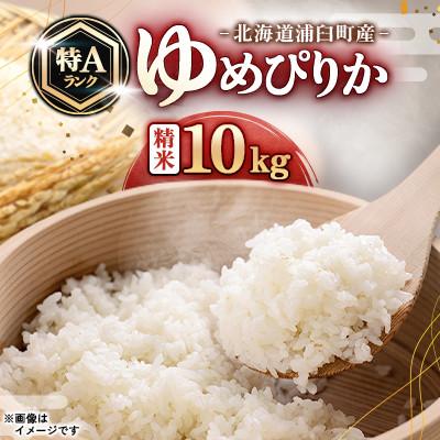 ふるさと納税 浦臼町 【先行予約 令和8年産】浦臼町産　ゆめぴりか(精米)10kg　特A　お米