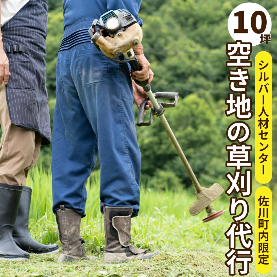 【ふるさと納税】空き地（畑）の草刈り代行サービス 約10坪／およそ33平方メートルまで【サービス】佐川町の土地限定 事前にお問い合わせください