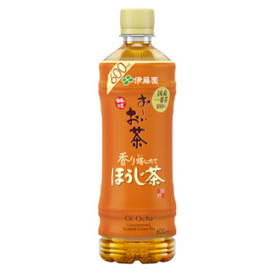 
2023年5月発送開始『定期便』おーいお茶ほうじ茶600ml　24本(1ケース)全3回【5128928】
