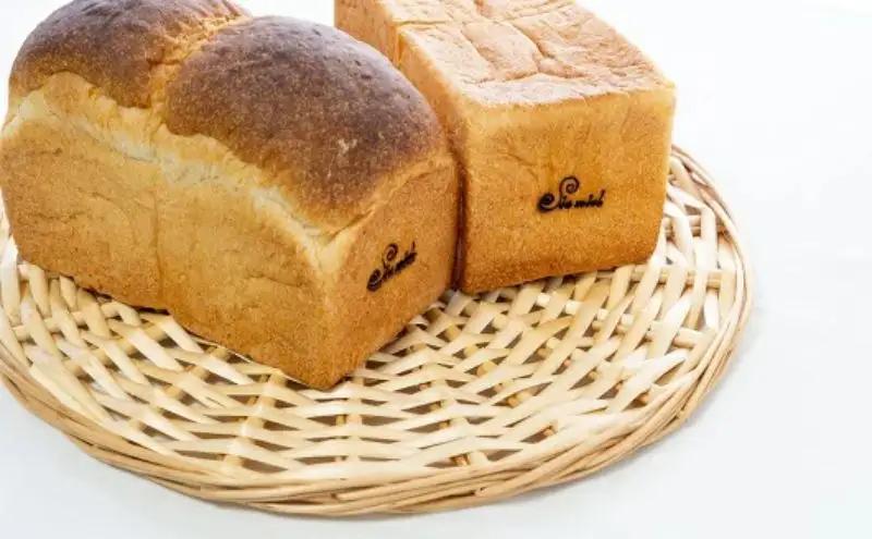 はちみつ酵母 食パン 2本 ほんのり甘い 天然酵母 名張市
