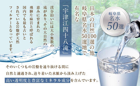 天然水 飛騨の雫 420ml×56本（2ケース） | ミネラルウォーター 天然水 JS017