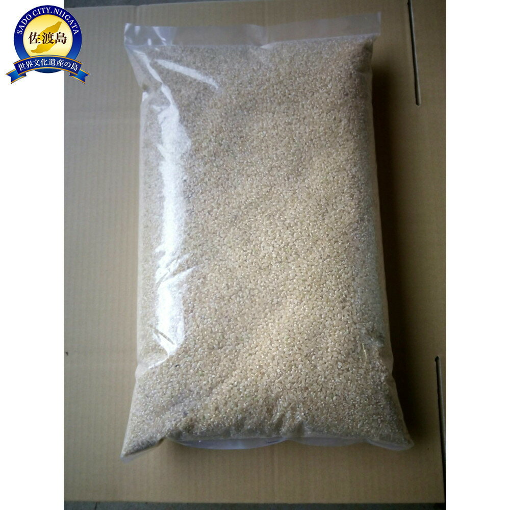 【ふるさと納税】【令和7年度産】高島農場の農薬不使用ササニシキ10kg玄米 | 佐渡市 有機米 農薬不使用 ささにしき こだわり品質 風味豊か 家庭用 料理 お米 おいしい ふるさと納税