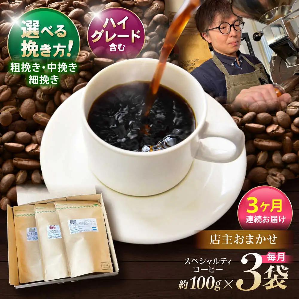 【3回定期便】挽き方が選べます！自家焙煎ハイグレードコーヒーを含むおまかせセット(中挽き) / ハイグレードコーヒー ブレンド コーヒー 豆 中挽き / 諫早市 / R and R coffee labo [AHCJ028]
