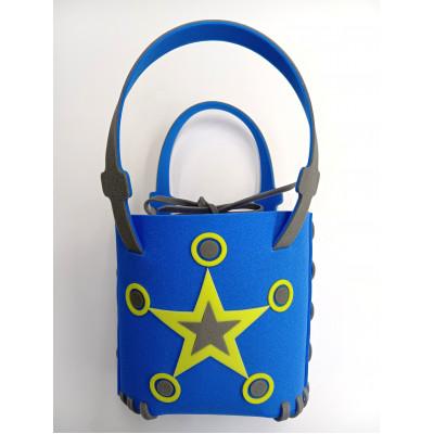 ふるさと納税 川口市 (株)フジカ工業　オリジナルスポンジバッグキット 　ブルー