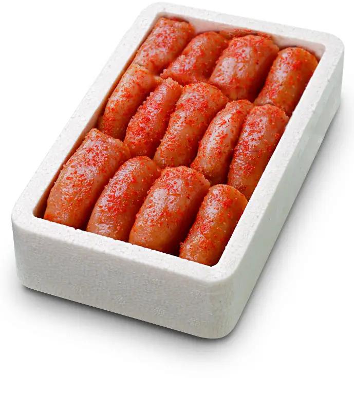 明太子 訳あり 自宅用 無着色明太子切れ子 1kg CU001