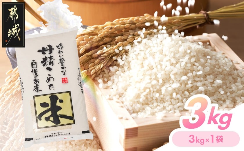 
                  都城産米と国産米ブレンド 3kg_LF-33-001-3kg_(都城市) お米 国産ブレンド米 3kg 精米
                