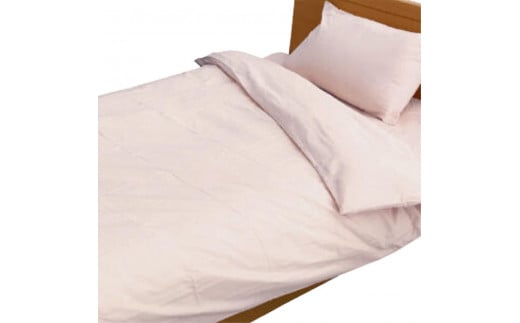 【シングル】いつでも清潔! 抗菌防臭SEK 綿100%寝具カバー3点セット（ベージュ） 820ペール3P-S-BE