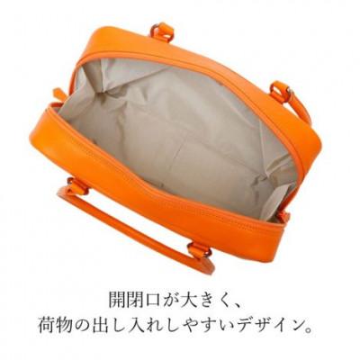 ふるさと納税 御代田町 【濱野皮革工藝 HAMANO バッグ】フロット エヴィ ボストン(スカイブルー) |  | 01