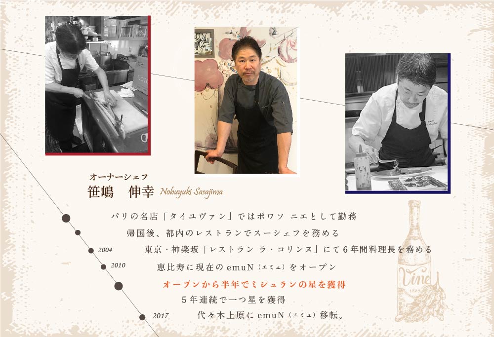 【代々木上原 フレンチ】emuN 体が喜ぶ優しい味が女性に人気「別海町特別コース A」お食事券1名様【CC0000021】(食事券 お食事券 食事 東京 東京都 フレンチ フランス料理 ランチ）