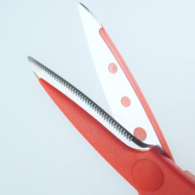 ふるさと納税 関市 SILKY キッチンプラ　赤 (抗菌プラチックで衛生的・ギザ刃・キッチン鋏) |  | 01