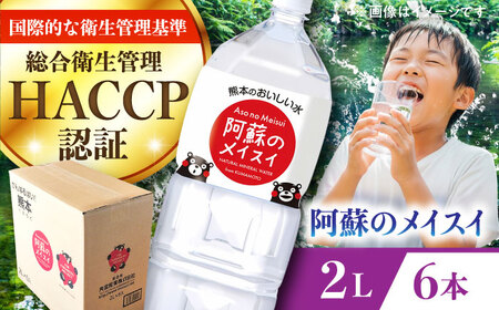 阿蘇のメイスイ 2L 6本×1ケース 備蓄 BHDG005 備蓄