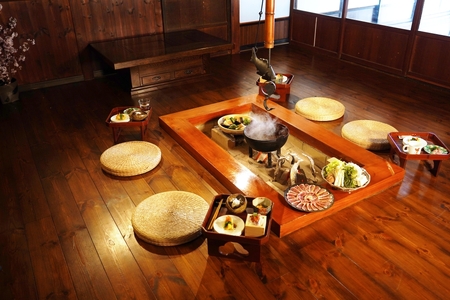 築150年 の 古民家 オーベルジュ で使える お泊り ペア チケット【囲炉裏コース】旅行 ツアー