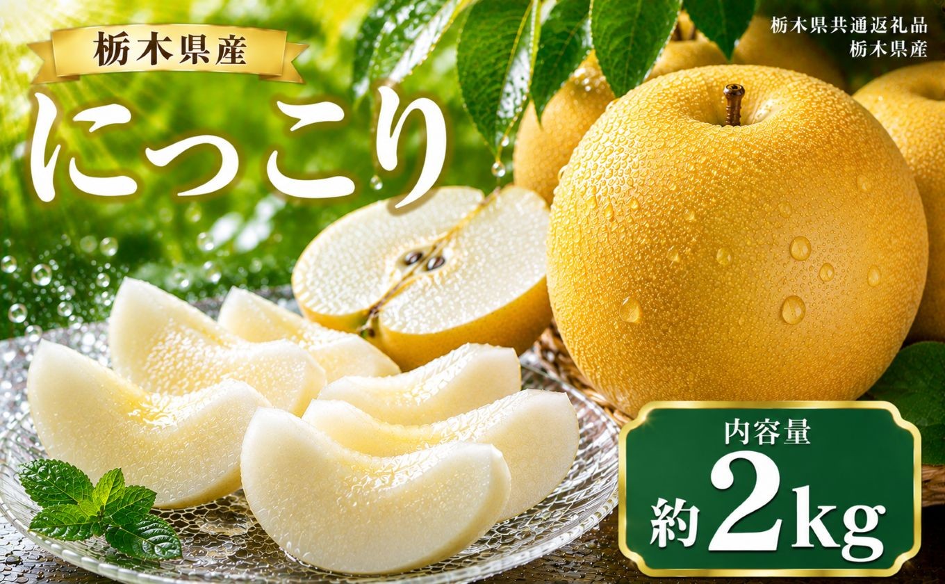 
                  梨 にっこり 3kg | 栃木県共通返礼品 にっこり 新高 豊水 梨 なし 新品種 先行予約 大粒 新鮮 甘い 美味しい 果物 共通返礼品 フルーツ デザート 栃木県 那珂川町 送料無料
                