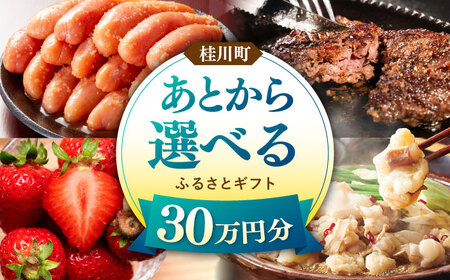 【あとから選べる】桂川町ふるさとギフト 30万円分[ADBV009]