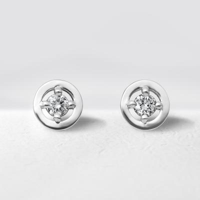 ふるさと納税 焼津市 プラチナ900 ダイヤモンド ピアス Kreis(クライス)(b250-013) |  | 01