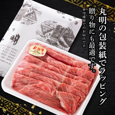 飛騨牛5等級　モモ・カタスライス 700g【配送不可地域：離島・北海道・沖縄県】