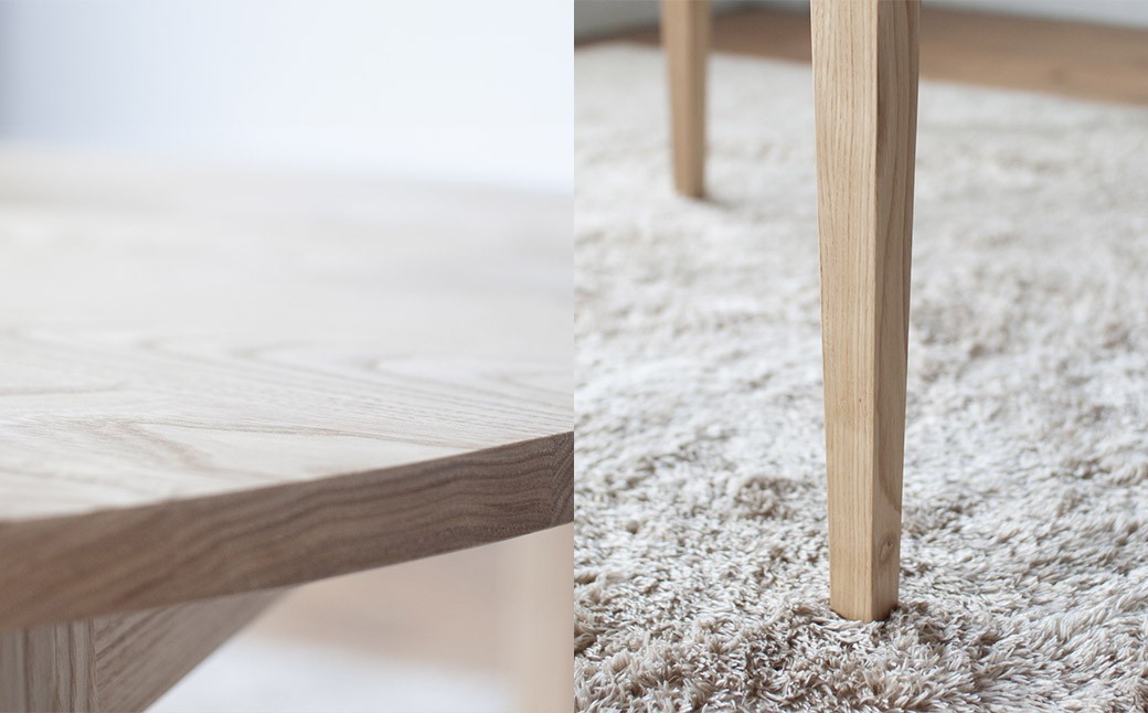 くりの丸いダイニング （直径110cm・国産栗材・ウレタン塗装） ダイニングテーブル 食事