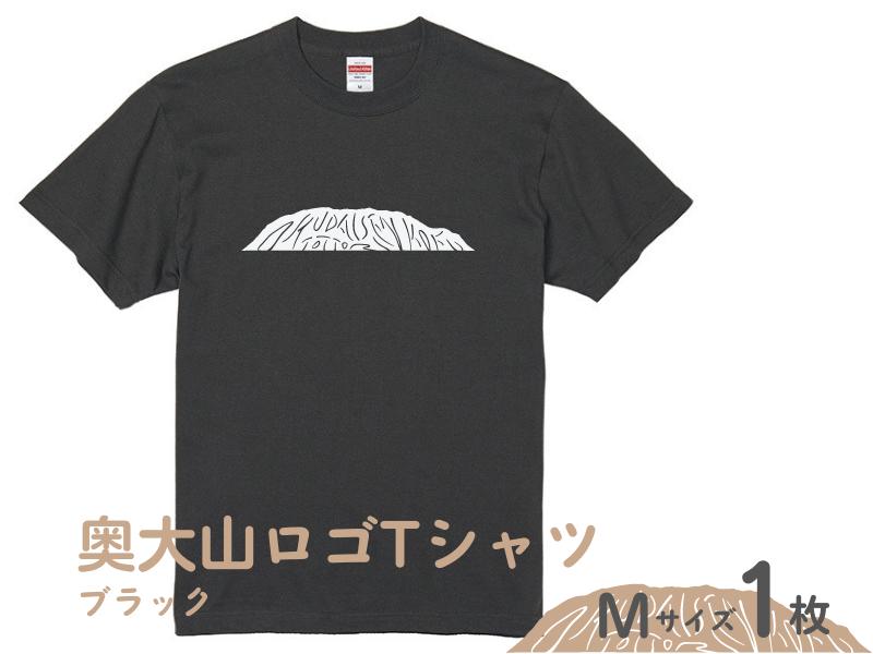 
奥大山大人用Tシャツ1枚(D)ブラック 【Mサイズ】DM-1 1021
