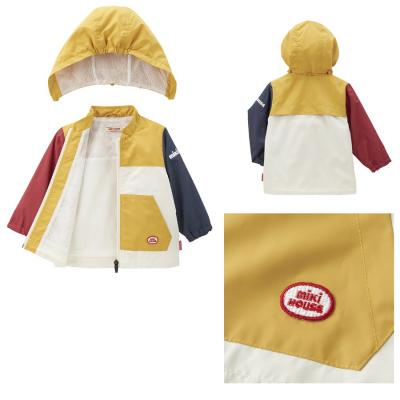 ふるさと納税 八尾市 (130cm)ミキハウス ウインドブレーカー(赤×紺)(P110) |  | 01