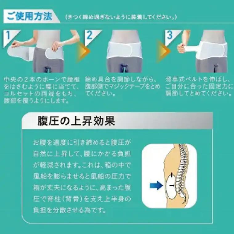 中山式腰椎医学コルセット 滑車式スリムライト 〈 日本製 腰痛ベルト コルセット 腰 腰用 サポーター 男性 女性 男女兼用 メンズ レディース テレワーク ドライバー ふるさと納税 〉 〈サイズ：L