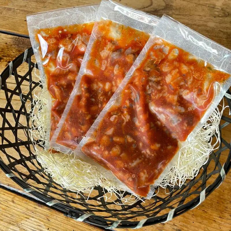 たこ七味 3パック【たこ 珍味 おつまみ キムチ 惣菜 海鮮 いかの塩辛 珍味 お取り寄せ 御中元 お中元 お歳暮 父の日 母の日 贈り物 日本酒 焼酎 たこ】【神奈川県小田原市早川】
