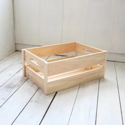 ふるさと納税 高知市 【高知県産ひのき】ウッドボックス 無塗装 [S]【AT002】