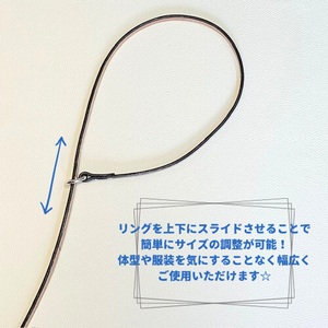 [13mm幅] 本革 高級 ベンズ の ショルダーリード 犬 カラー：ヌメ