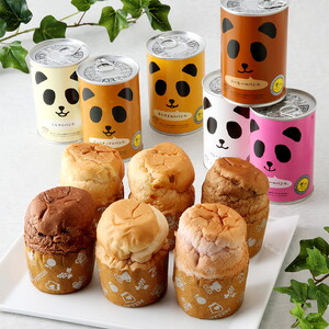 【ふるなびWEEK対象】常温5年保存可！6種の味が楽しめる パンだ缶 バラエティーセット 6種6缶 各1缶｜パン 菓子パン パン缶詰 詰合わせ キャンプ アウトドア 防災用 災害用 避難食 非常食 備