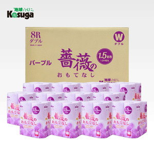 トイレットペーパー 1.5倍巻 ダブル 再生紙 96ロール トイレット [sf023-005]