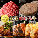 【ふるさと納税】 未来めむろ牛 定期便 連続 全6回 / 牛肉 詰め合わせ 食べ比べ セット 惣菜 冷凍便 ひき肉 挽肉 ステーキ 牛すじ 牛すじ煮込み ハンバーグ ハンバーグステーキ コロッケ 肉じゃがコロッケ 北海道 十勝 芽室町