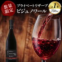 【ふるさと納税】数量限定 プライベートリザーブ ビジュノワール 1本 酒 飲料 アルコール 国産 都農ワイン 赤ワイン 辛口 爽快 ステーキ 肉料理 家飲み 晩酌 パーティー お祝 ご褒美 記念日 イベント お取り寄せ グルメ 宮崎県 都農町 送料無料